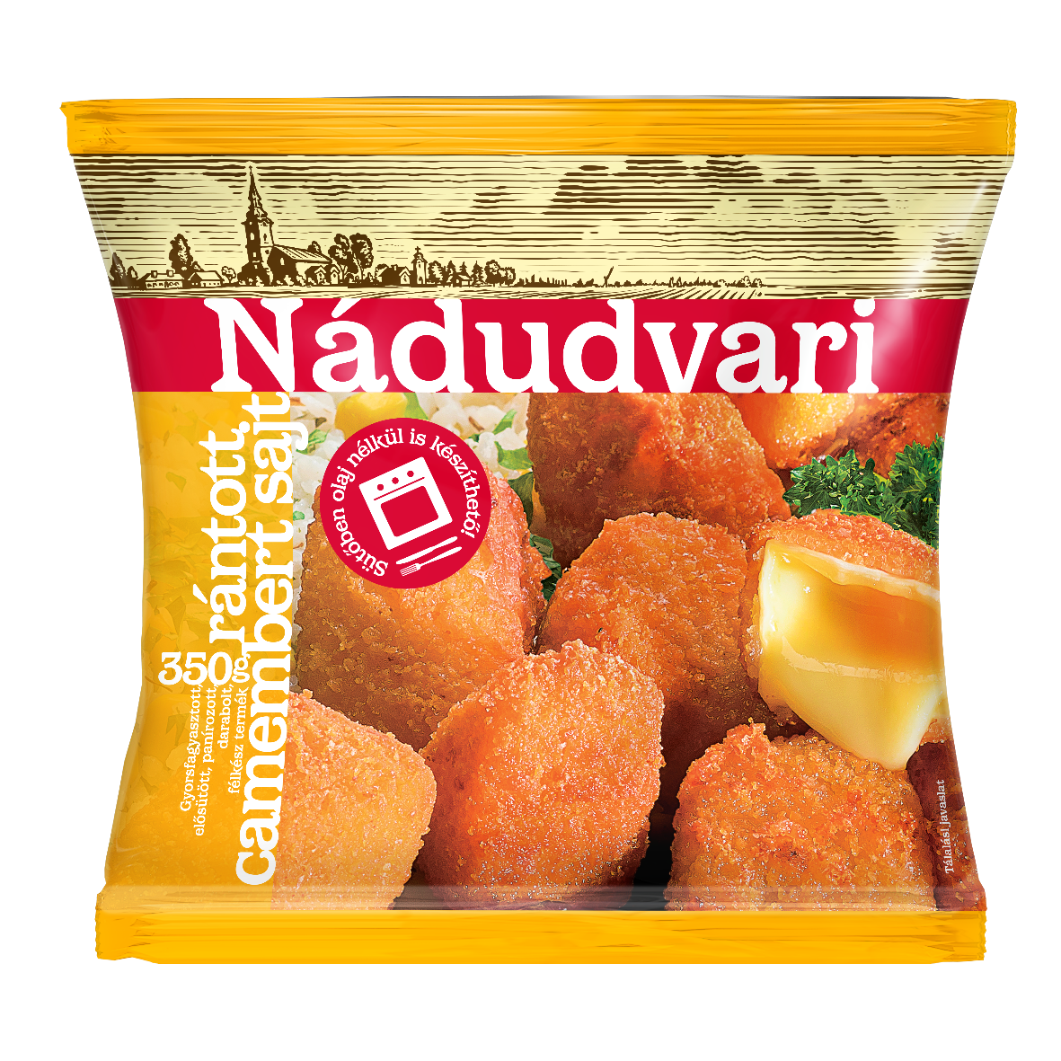 Nádudvari rántott camembert 350g